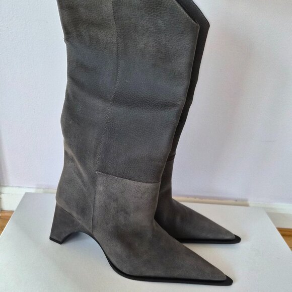 Coperni Bridge Cowboy Boots in Slate Grey Sz 41 (French sizing) - Picture 2 of 11